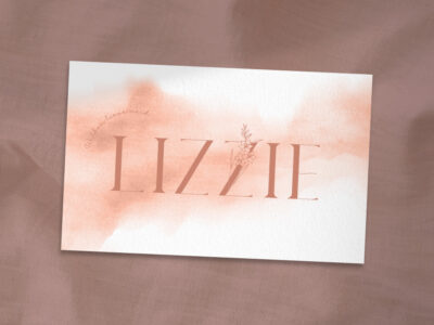 Ontwerp geboortekaartje - Lizzie